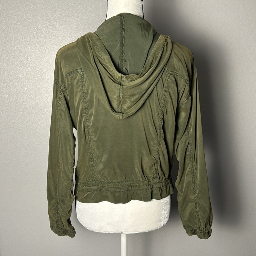 Anthropologie Marrakech Thin Hooded Jacket sz XS - Picture 3 of 4